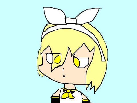 Stupid Hair!!! (Rin)