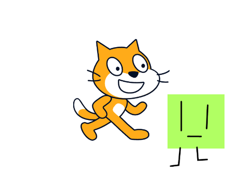 light green wont's to be friends (also now hates scratch cat)