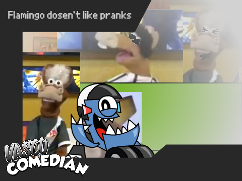 Flamingo dosen't like pranks