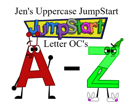 Jen's Uppercase Jumpstart Letters