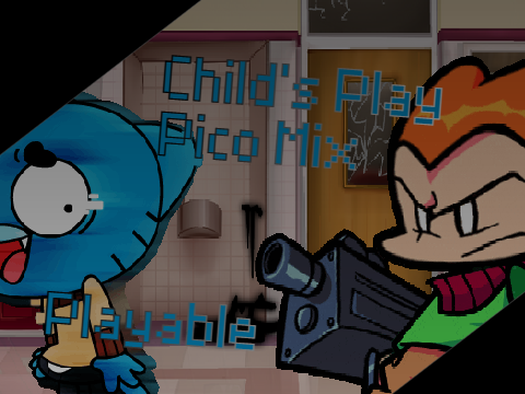 (+13) Pibby Apocalypse: Child's Play Pico Mix 