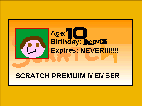 My Scratch Membership Card