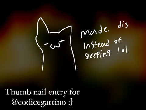 TNE For @codicegattino !! >:D 