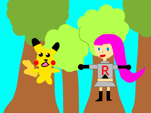 Jessie vs pikachu