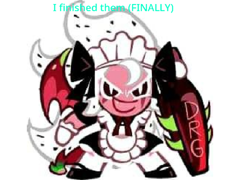 FINALLY FINISHED payments