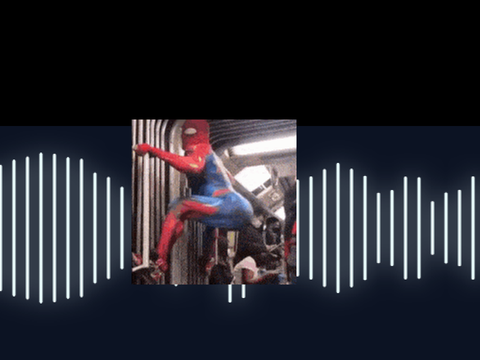 Spooder man keeps twerking in my video!!!!!!!!