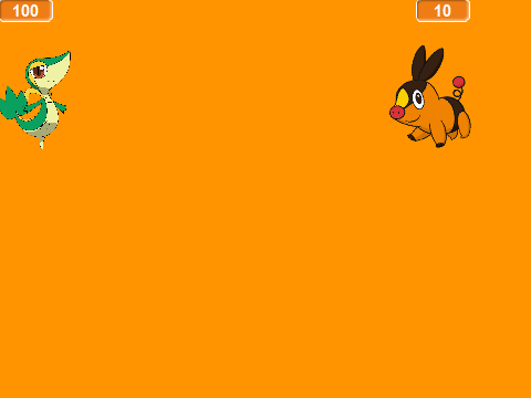 Snivy vs Tepig