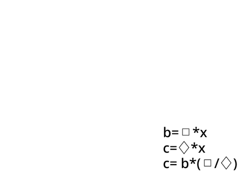 aとb、aとcが比例している時、bとcが比例している証明機