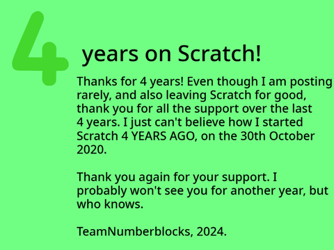 4 years! (already?!?!)