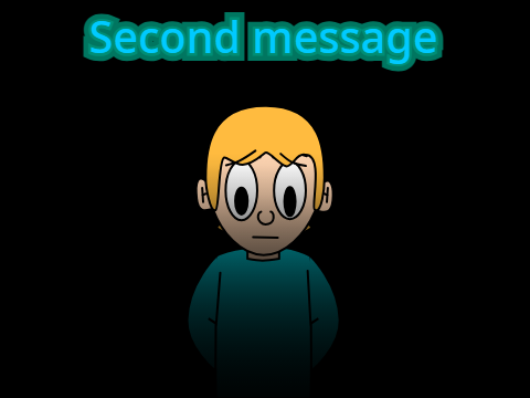 Second message