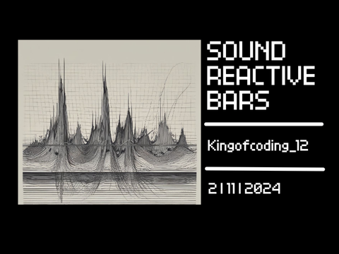 Sound Reactive Bars (Allow Microphone Access)