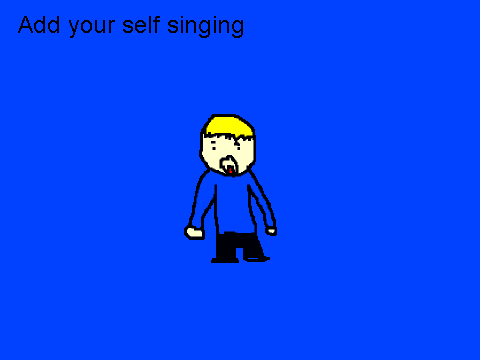 add your self singing