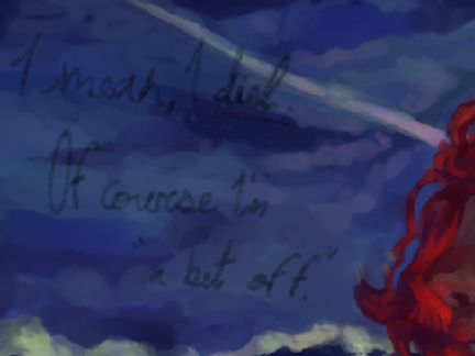 Ocean Thoughts - OC art | process?
