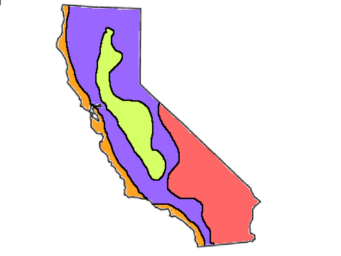 California Regions (Parsons Puzzle)  Finished