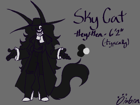 HELP I TRIED DRAWING SKYCAT BY MEMORY