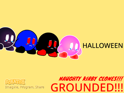 Kirby Clones Gets Grounded On Halloween!
