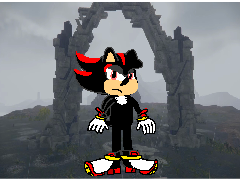 Shadow the hedgehog (drawing)