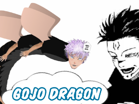 Make Your Own Dragon! GOJO EDITION ⭐️ #all #remix #games #art remix