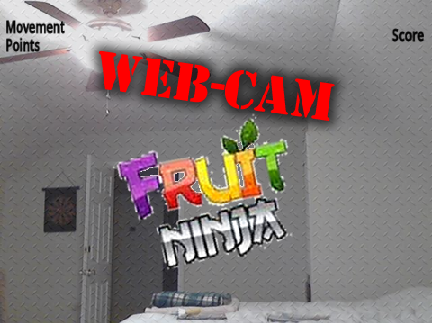 Web-Cam Fruit Ninja