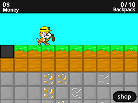 Miner cat - Game 