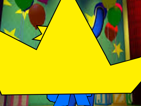  blue from rainbow friends =3 isn't he cute <3