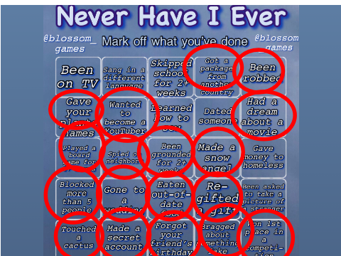 Never Have I Ever  remix