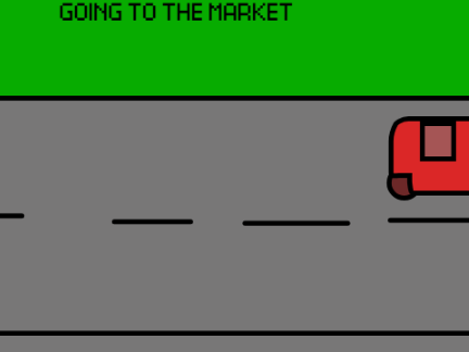 GOING TO THE MARKET #animation