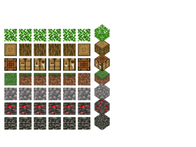 Minecraft 3D Textures