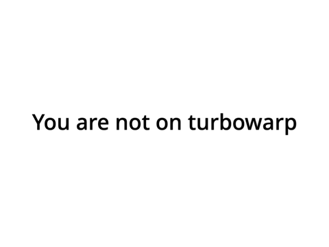 Turbowarp detector