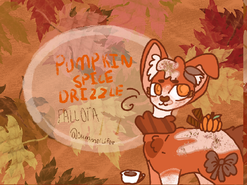 closed Pumpkin Spice Drizzle 