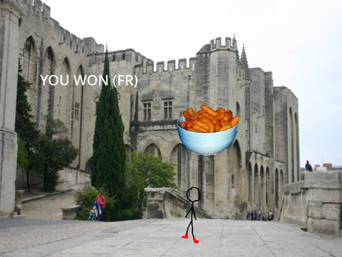 mr red boot and the cheese doodles