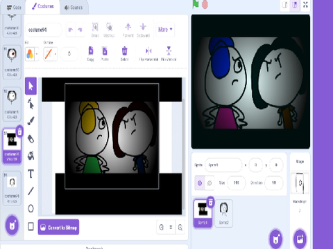 scratch se puso daltónico xd