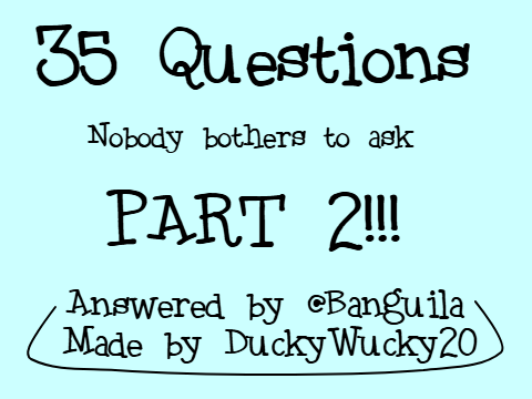 35 Questions Nobody Bothers To Ask Part 2
