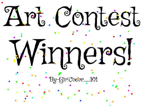 Art Contest Winners!!!