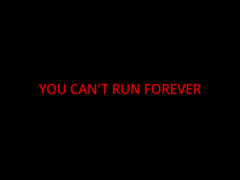 running from my problems