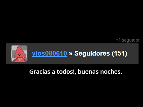 150 (+1) seguidores!