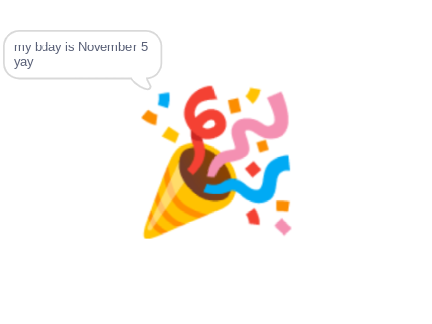 guess who's bday it is