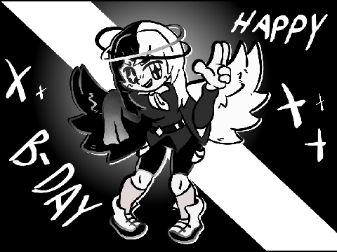B-Day Art For a Friend >:D