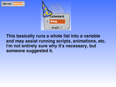 Run List