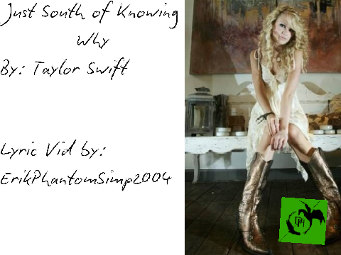 Just South of Knowing Why by Taylor Swift Lyric Vid
