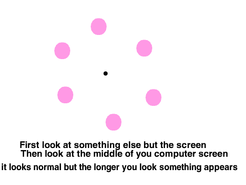 Circles illusion