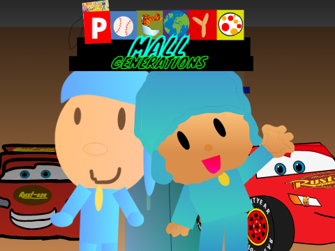 Pocoyo Mall Generations poster