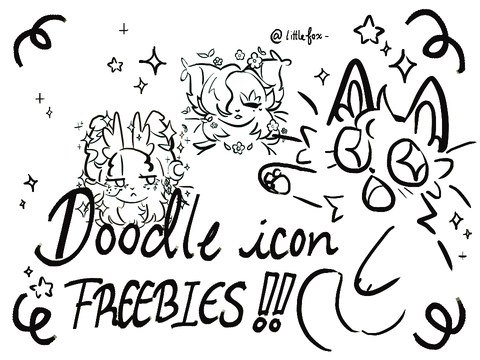 doodle icon freebies ✩ temp closed