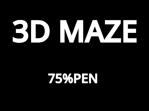 3D MAZE[75%PEN]