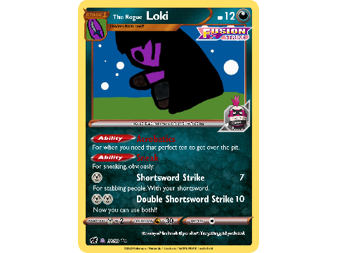 D&D OC Pokémon card