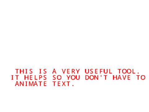 text thing I made