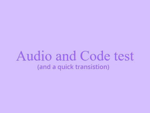 Just some tests