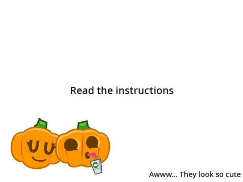 Old me: UPDATE Now: It's a Rift- I mean Pumpkins!