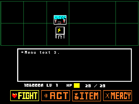 An Undertale Fight