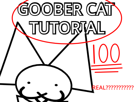 Goober cat tutortial